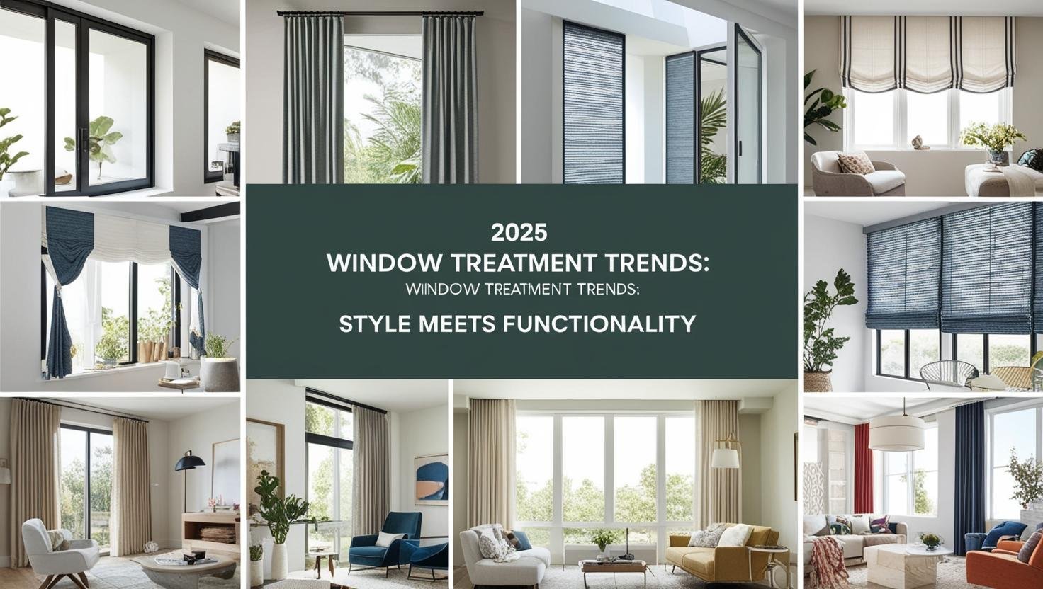 Read more about the article 2025 Window Treatment Trends: Style Meets Functionality